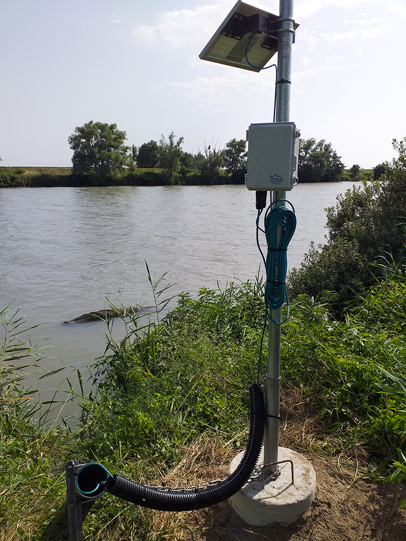 Monitoraggio salinità fiumi