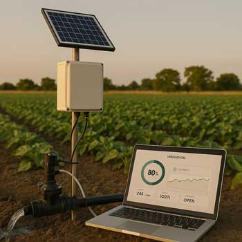 Monitoraggio impianti agricoli
