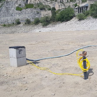 Pozzetto di protezione testa di misura