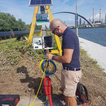 Installazione sistema di misura di portata e conducibilità