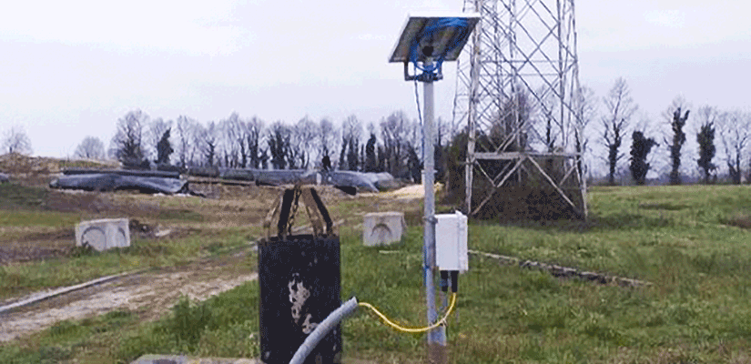 Sistema di monitoraggio ambientale per contaminazioni da percolato - Tecnopenta Srl