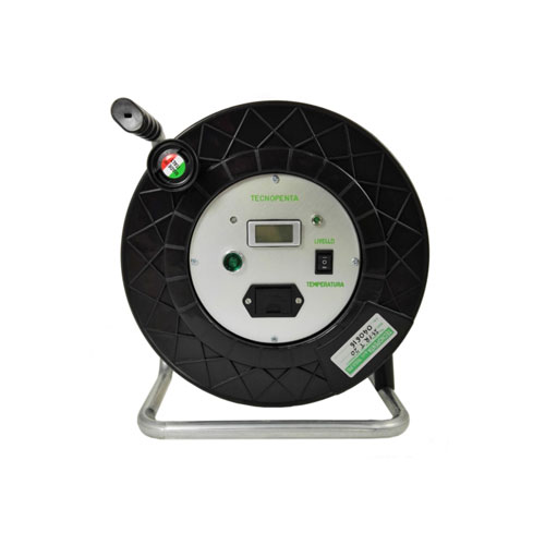 Freatimetro con puntale 12 mm, sensore livello/temperatura e display per lettura temperatura - Tecnopenta Srl