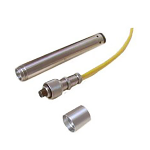Piezometer with watertight connector