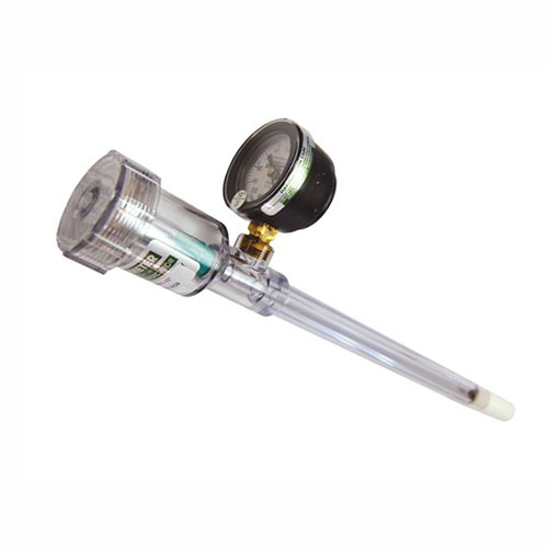 Tensiometer for soil moisture measurements, used to assess soil water tension and monitor irrigation needs for agricultural and environmental applications
