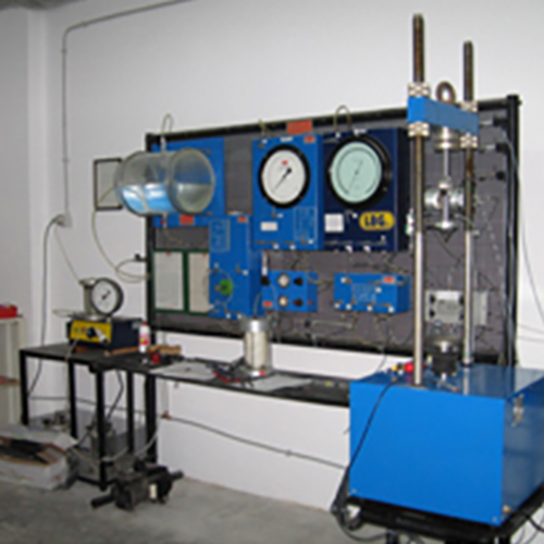 Mini triaxial sensors for geotechnical laboratory applications, used to measure soil stress, strain, and deformation under controlled conditions