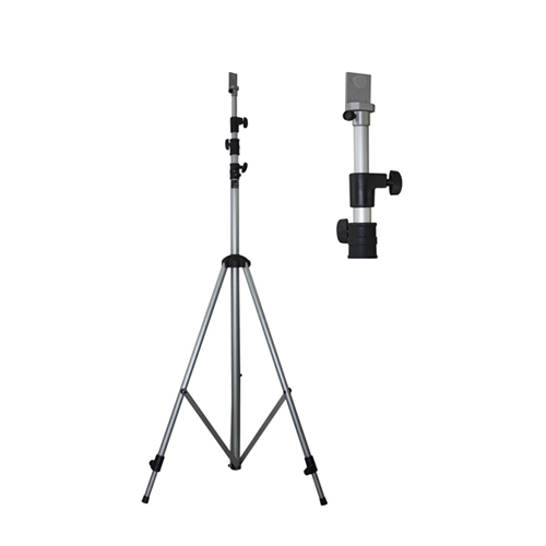 Stativo telescopico porta sensore, utilizzato per montare e regolare sensori in applicazioni di monitoraggio geotecnico e ambientale - Tecnopenta Srl