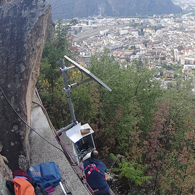 Stazioni di monitoraggio caduta massi – Bolzano (BZ)